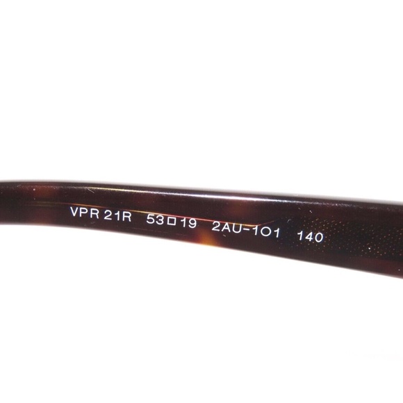 Prada 21RV 21R 21 2AU-1O1 53 Havana Eyeglasses VPR21RV - Picture 4 of 5